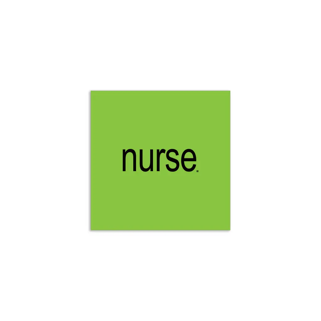 Nurse Brat Cover Sticker 1