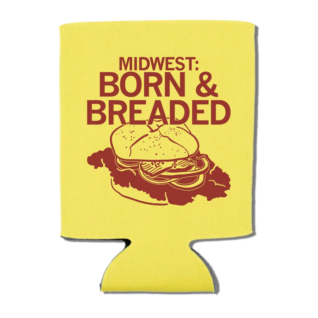 Midwest: Born And Breaded Can Cooler 1