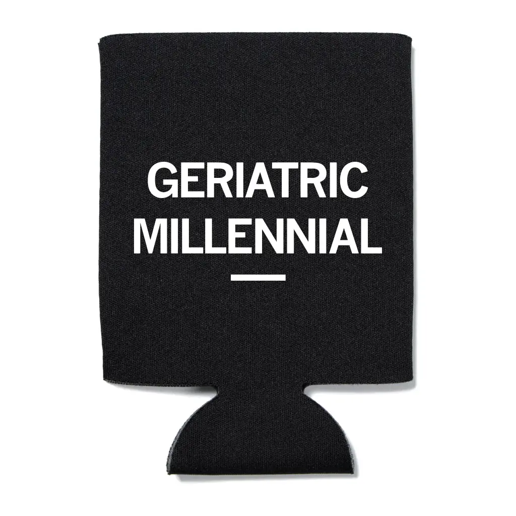 Geriatric Millennial Can Cooler 1
