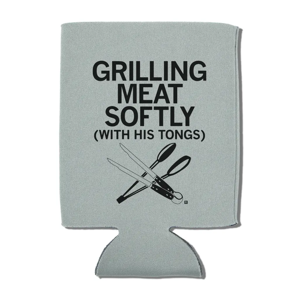 Grilling Meat Softly Can Cooler 1