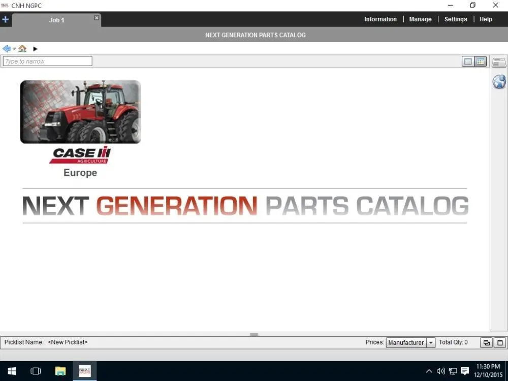 Case Ih Agriculture Europe Epc - Parts Catalog Manual For All Models Up To 2016 1
