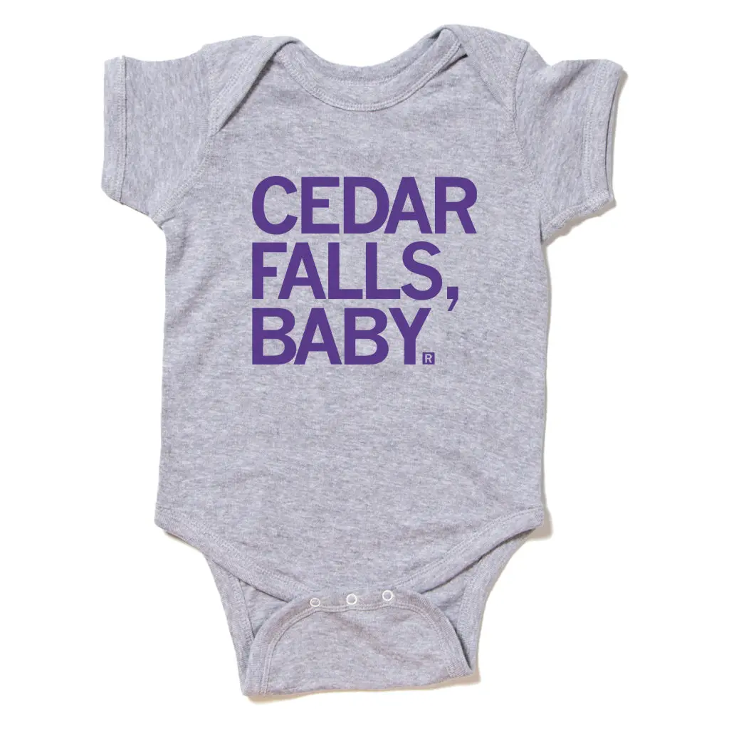 Cedar Falls Baby Onesie 1