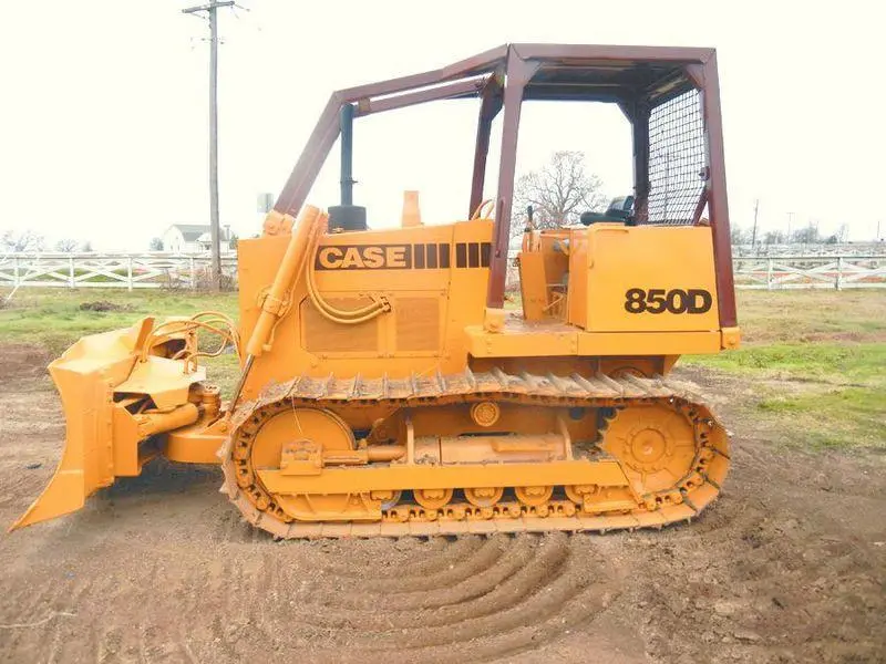 Case 850D 855D Crawler Dozer Loader Service Repair Manual & Operators Manual 1