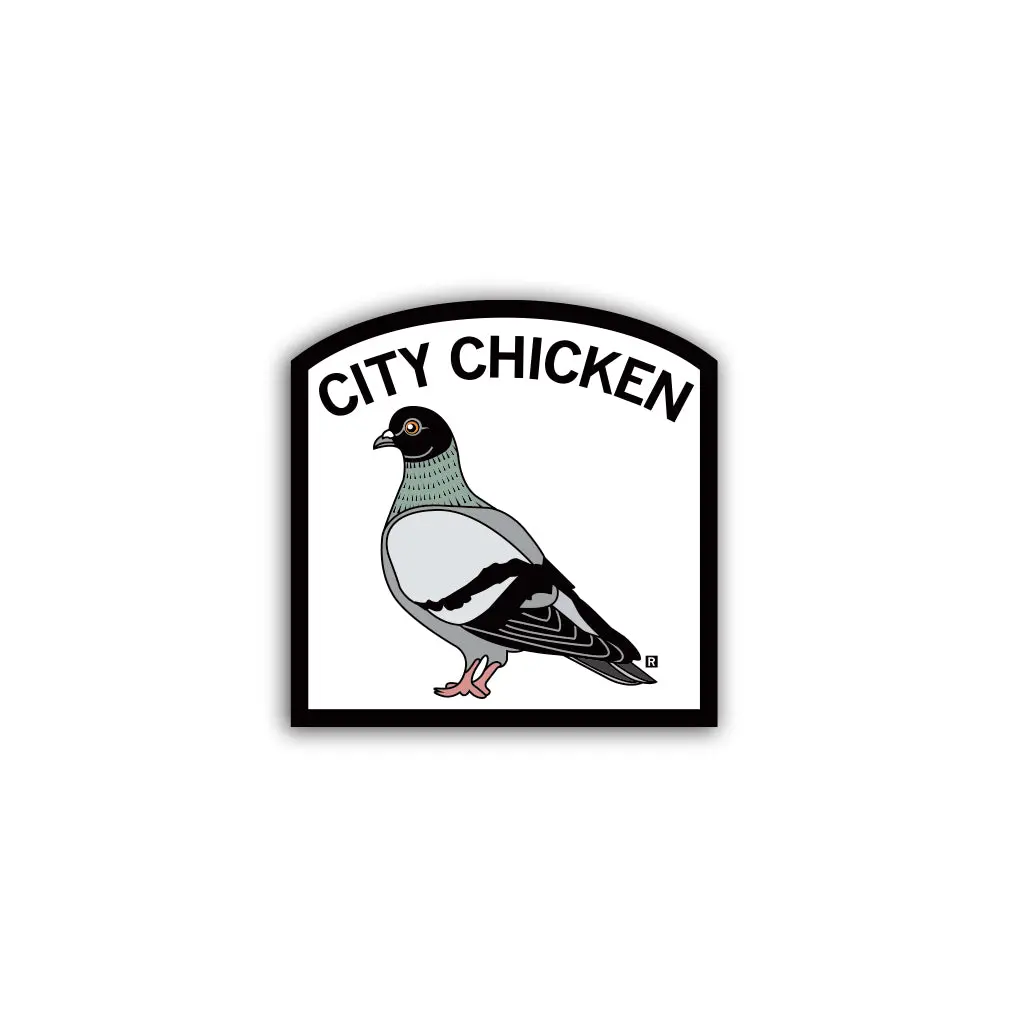 City Chicken Sticker 1