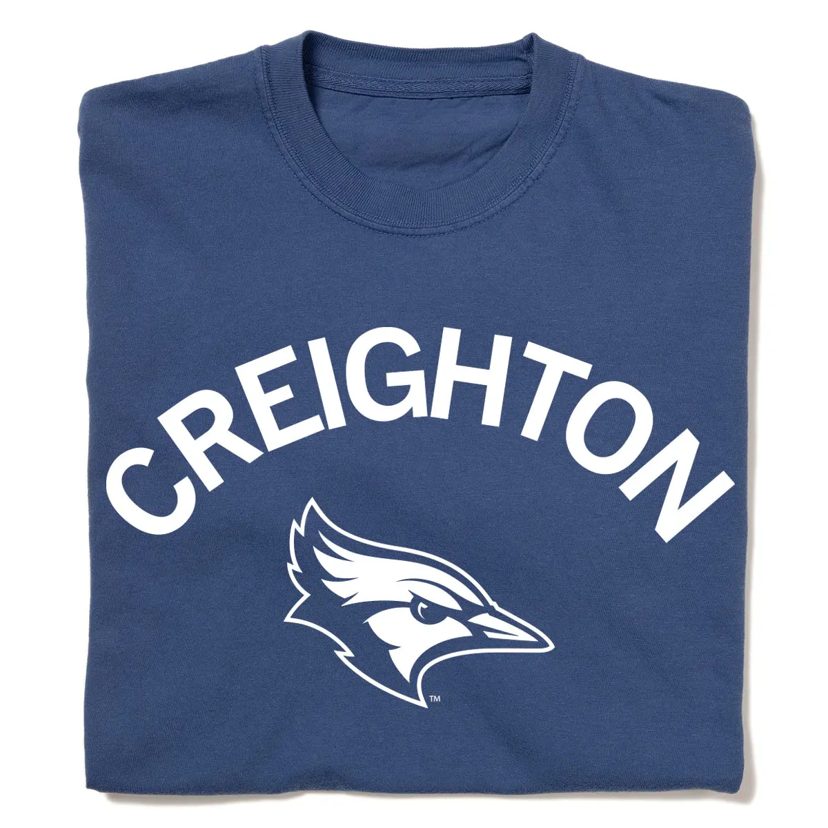 Creighton Curved Logo Heavyweight 1