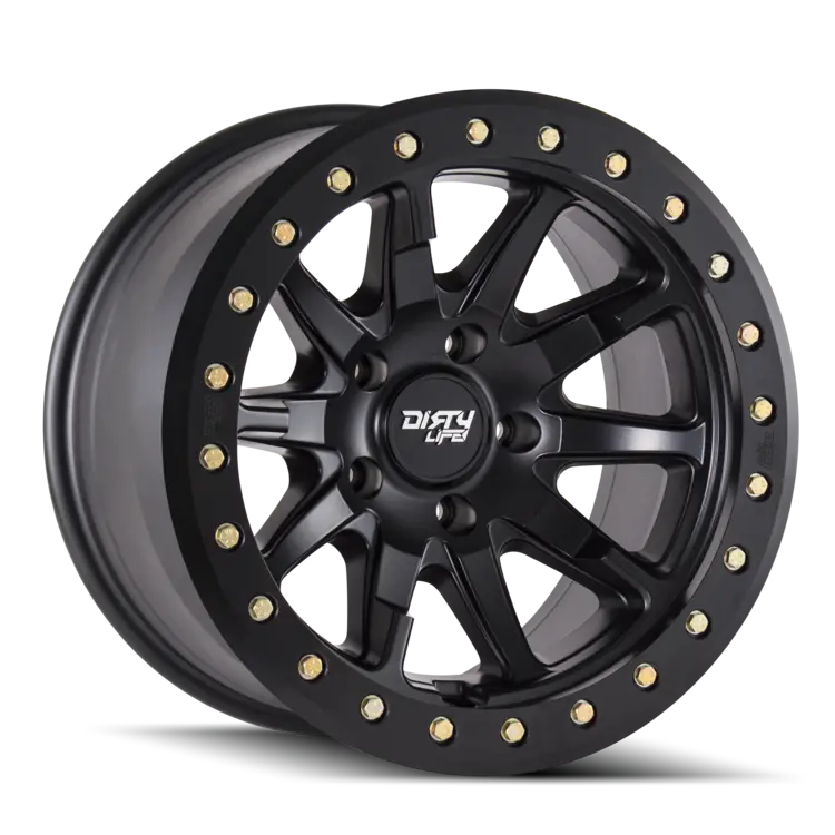Dirty Life 17X9 12N 5X150 Cb110.2 Dual Tek Dt2 Matte Black 1542Kg (Aw-3) Dnr 1