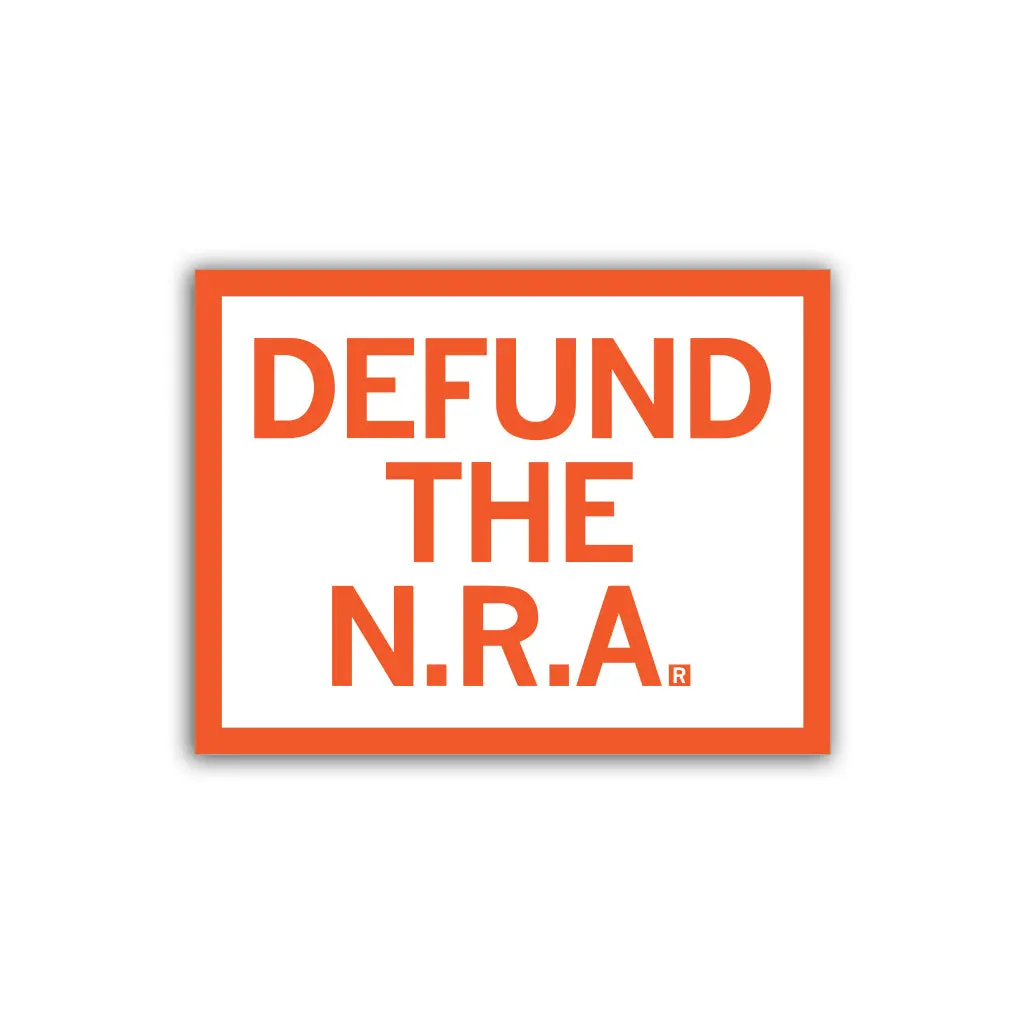 Defund The Nra Sticker 1