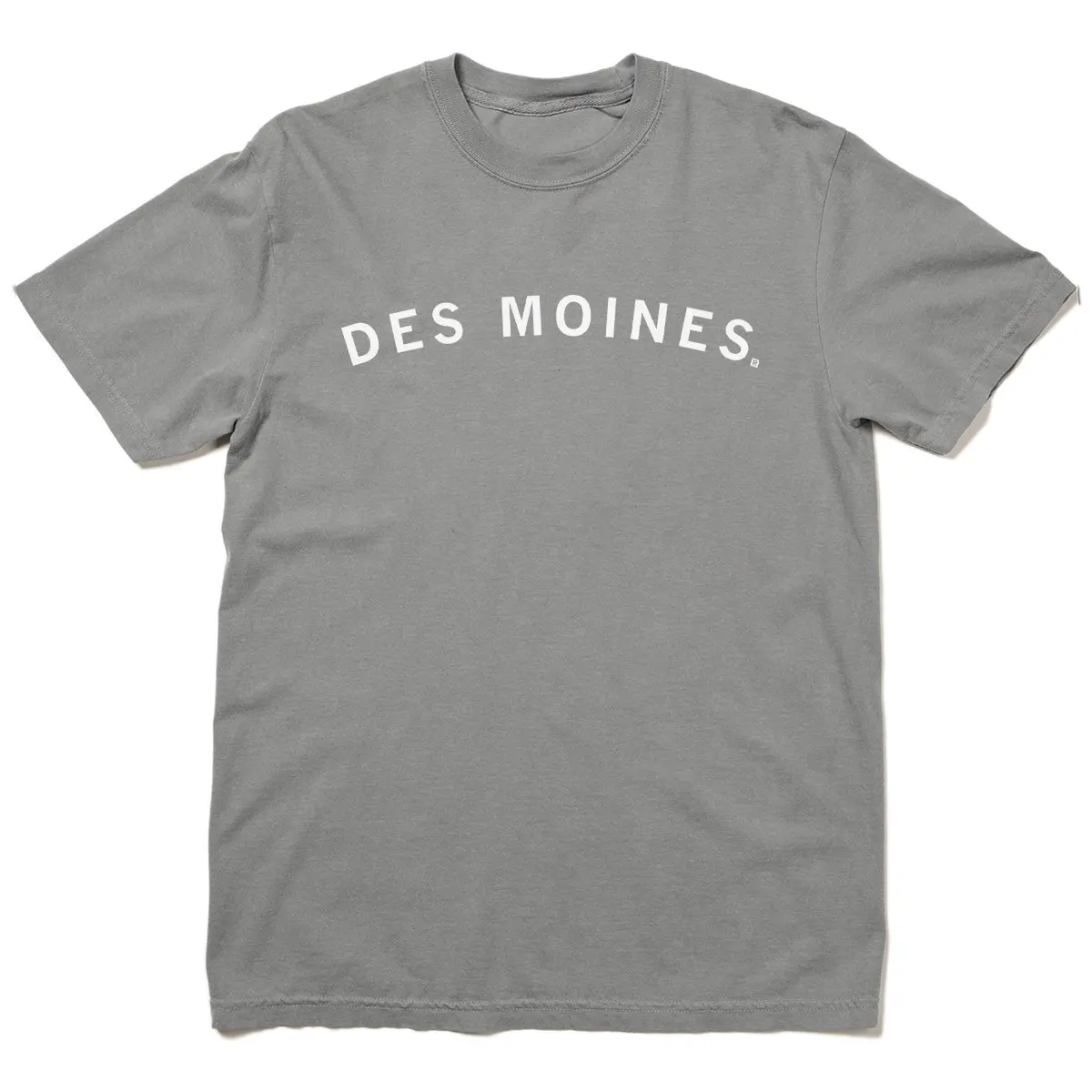Des Moines Curved Logo Heavyweight 2