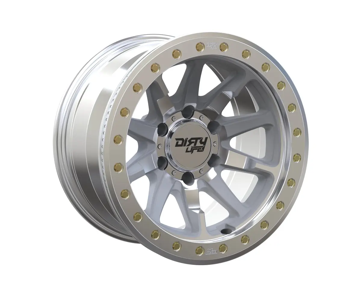 Dirty Life 17X9 0P 6X139.7 Cb110 Dual Tek Dt2 Machined 1542Kg 1