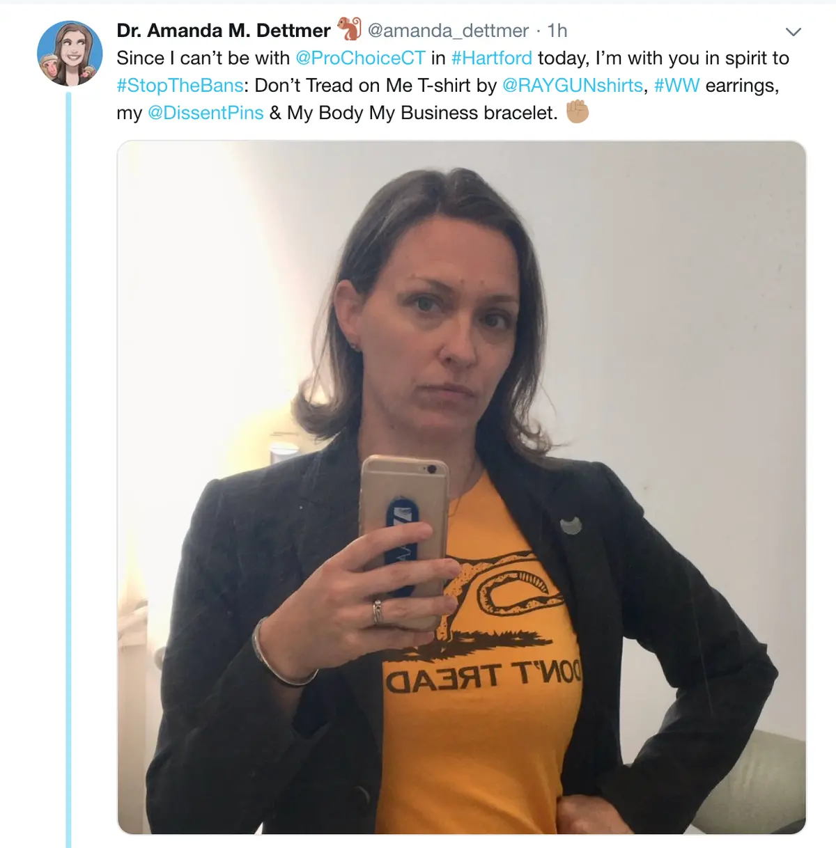 Don't Tread On Me Uterus 3