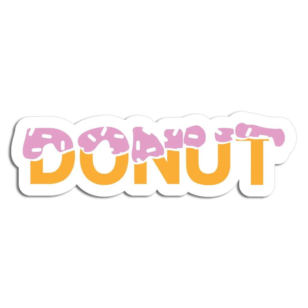 Donut Die-Cut Sticker 1