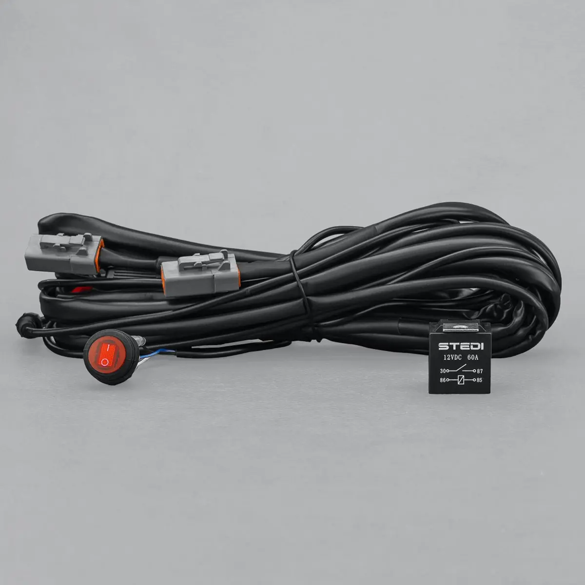 Stedi - Dual Connector Plug & Play Smart Harness™ High Beam Driving Light Wiring 1