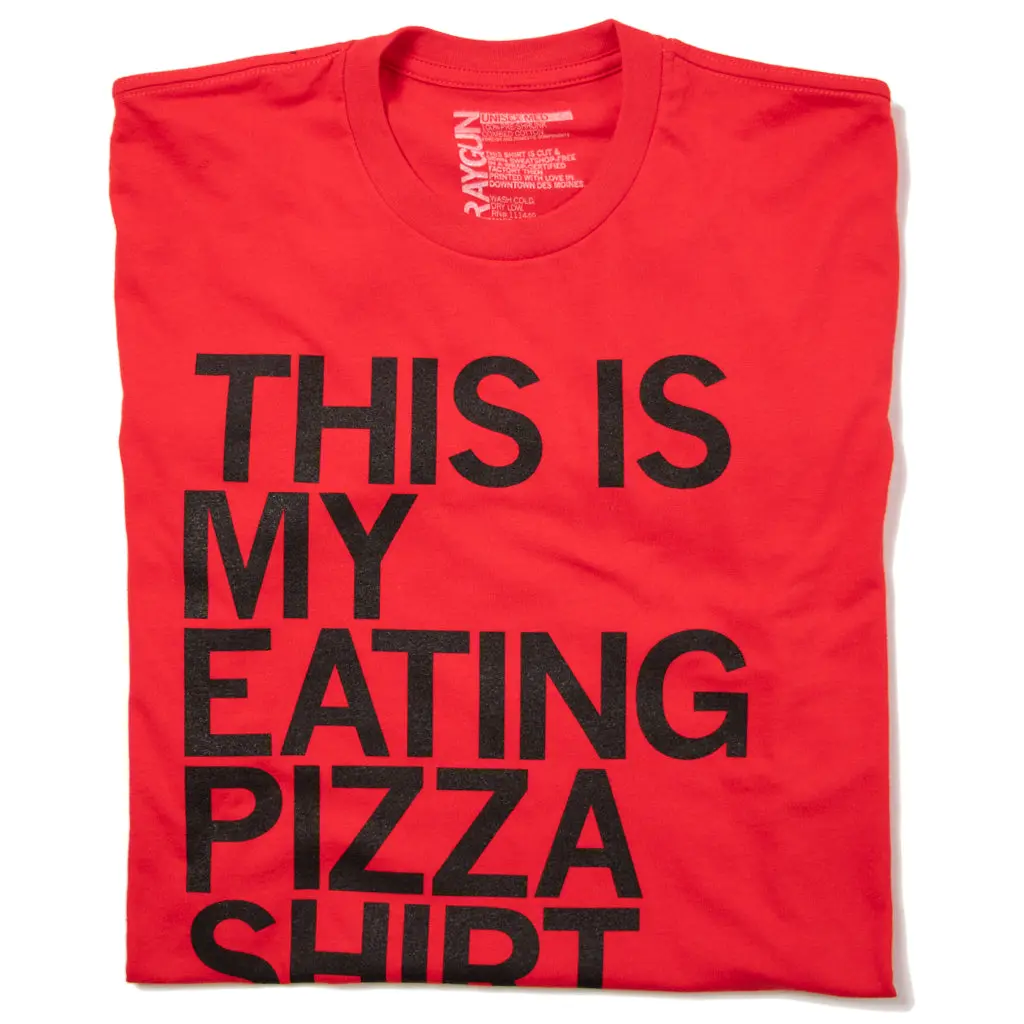 This Is My Eating Pizza Shirt 1