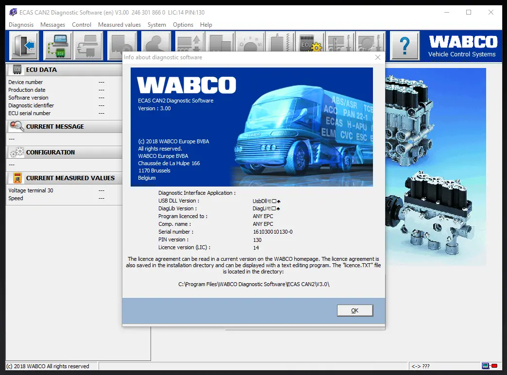 Meritor Wabco Toolbox Plus 14.5 & Ecas Can2 - Abs And Hydraulic Power Brake (Hpb) Diagnostics Software Latest 2026 2