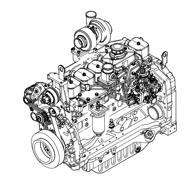 New Holland Cnh Nef F4ce F4de F4ge F4he 6 Cylinders Tier 3 Engines Official Workshop Service Repair Technical Manual 1