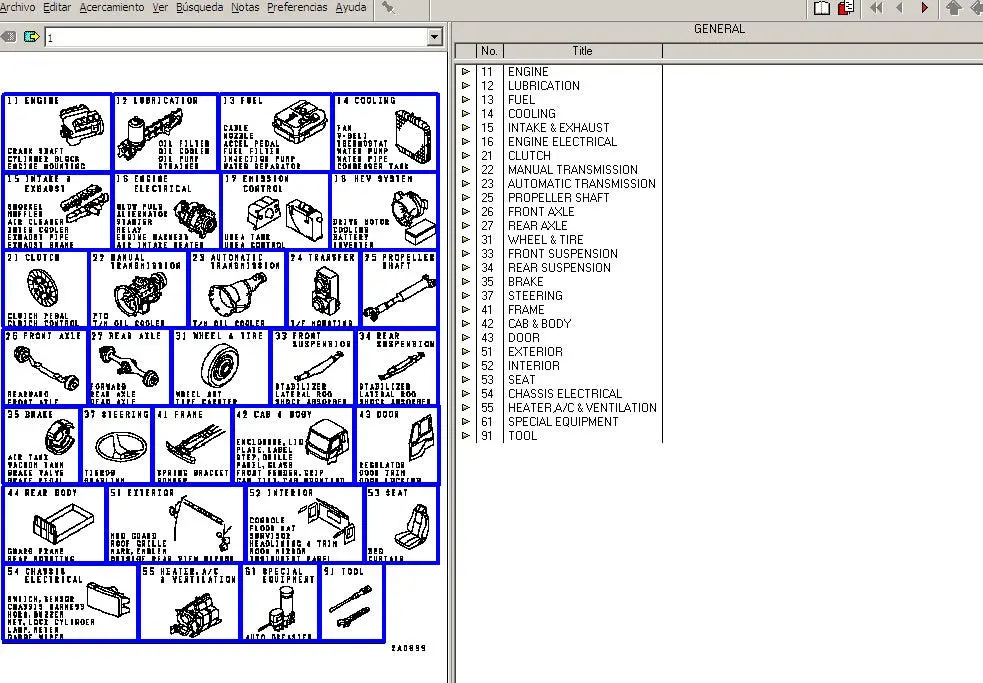 Mitsubishi Fuso Trucks Epc Parts Manual Software All Models & Serials Up To 2015 2