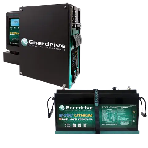 Enerdrive Explorer 02 Inc 200Ah Btec Bundle 1