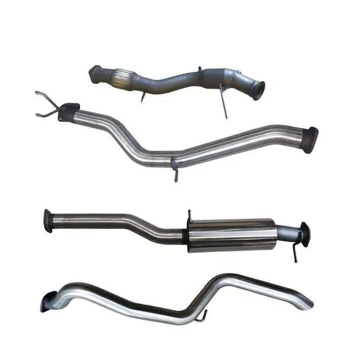 Amarok 2.0L 3In Early Model Tailpipe Exit Sports Muffler - Stainless Steel 1