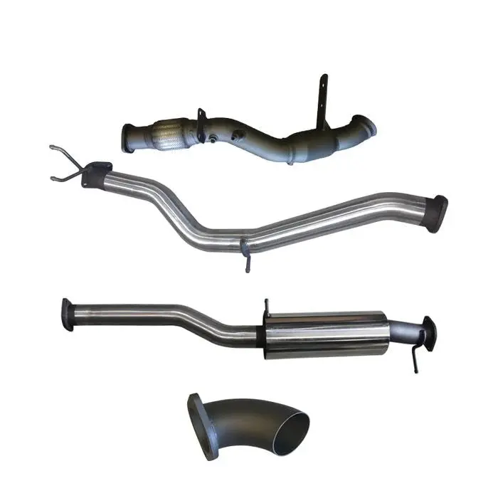 Amarok 2.0L 3In Later Model Standard Exit Sports Muffler - Stainless Steel 1