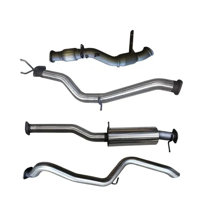 Amarok 2.0L 3In Later Model Tailpipe Exit Sports Muffler - Stainless Steel 1