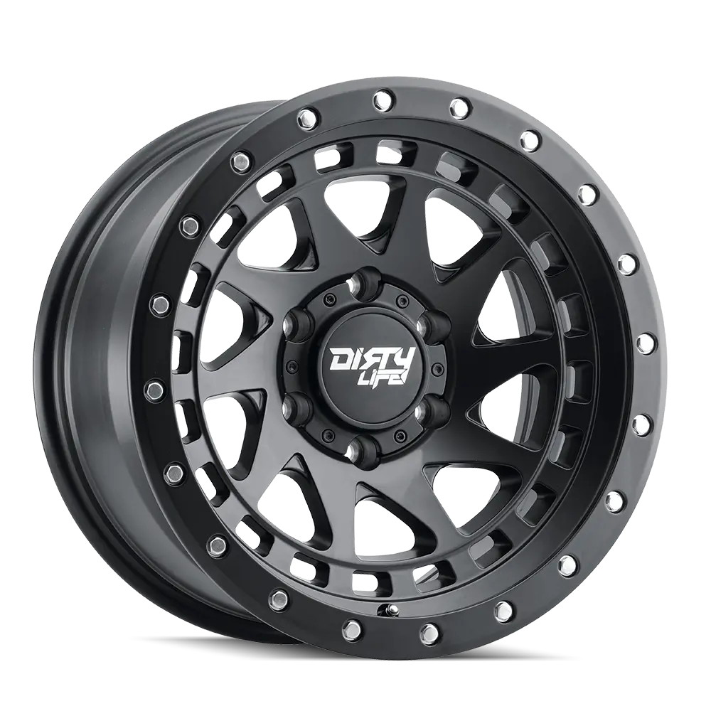 Dirty Life 17X9 0P 5X150 Cb110.2 Enigma Pro Matte Black (Aw-3) Dnr 1