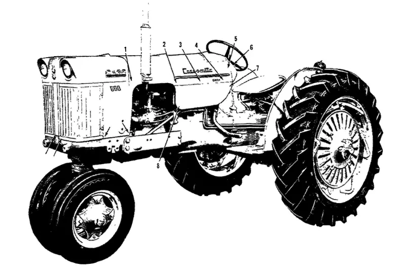 Case Ih 350 500B 600B Series Tractors Official Workshop Service Repair Manual 1