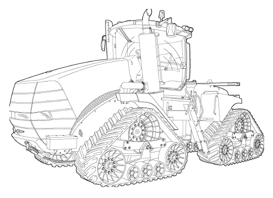 Case Ih Quadtrac 450 500 550 600 Tractor Operator's Manual Pn 84295152 1