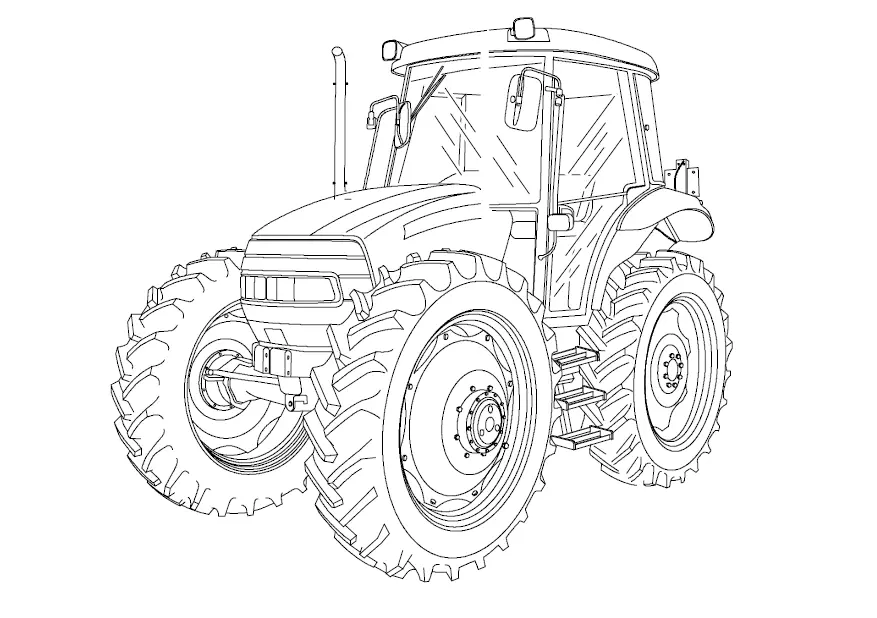 Case Ih Farmall 95 Hc Tractor Operator's Manual Pn 84154415 1