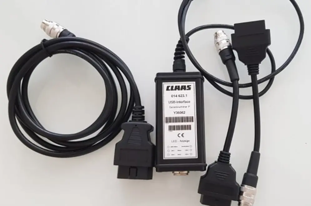 Genuine Claas Diagnostic Kit (Canusb) - With Latest Claas Cds 7.5.1 [Update 2022]  (Cdi, 1St Generation) 1