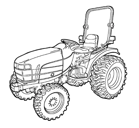 Case Ih Dx25 Dx29 Dx33 Tractors Operator's Manual Pn 86617542 1