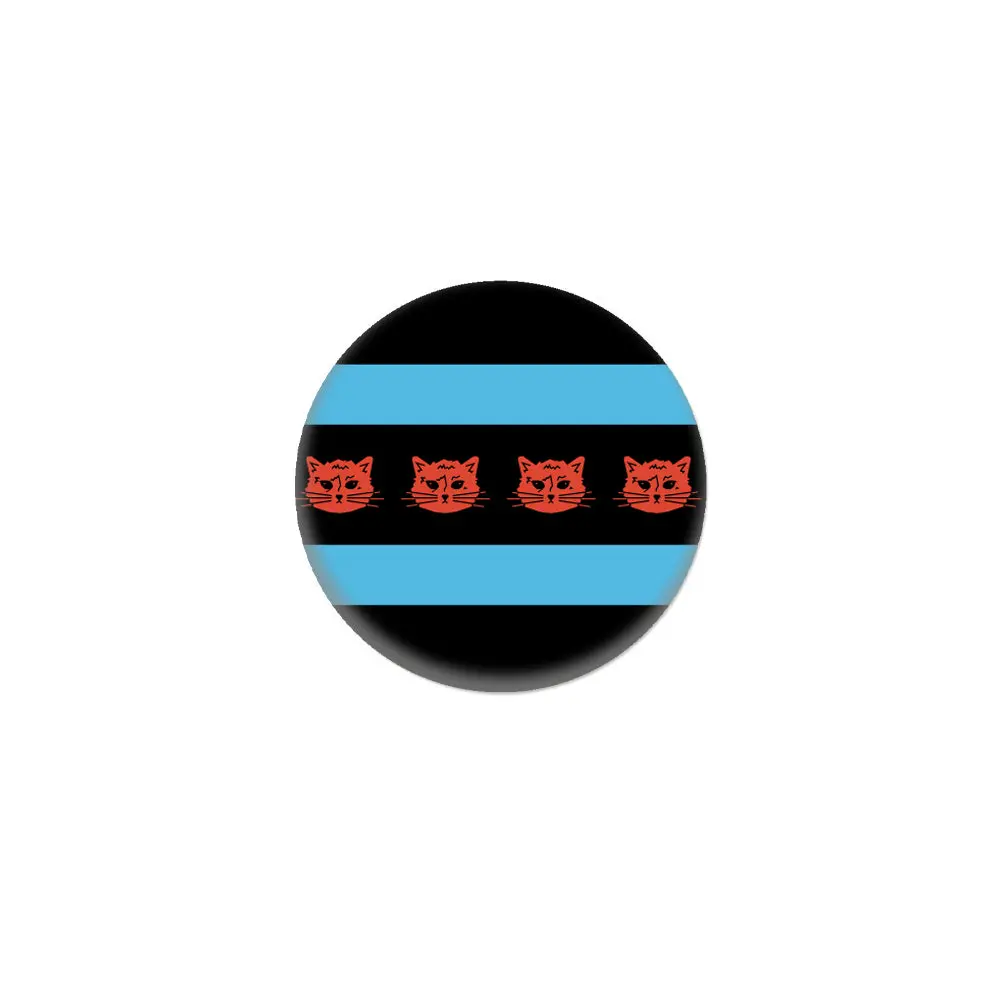 Chicago Flag Gary 1" Button 1