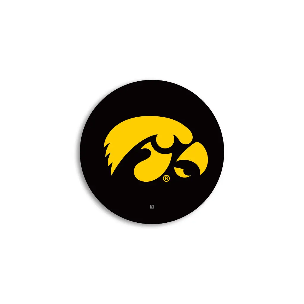 Hawkeye Logo Mini Circle Sticker 1