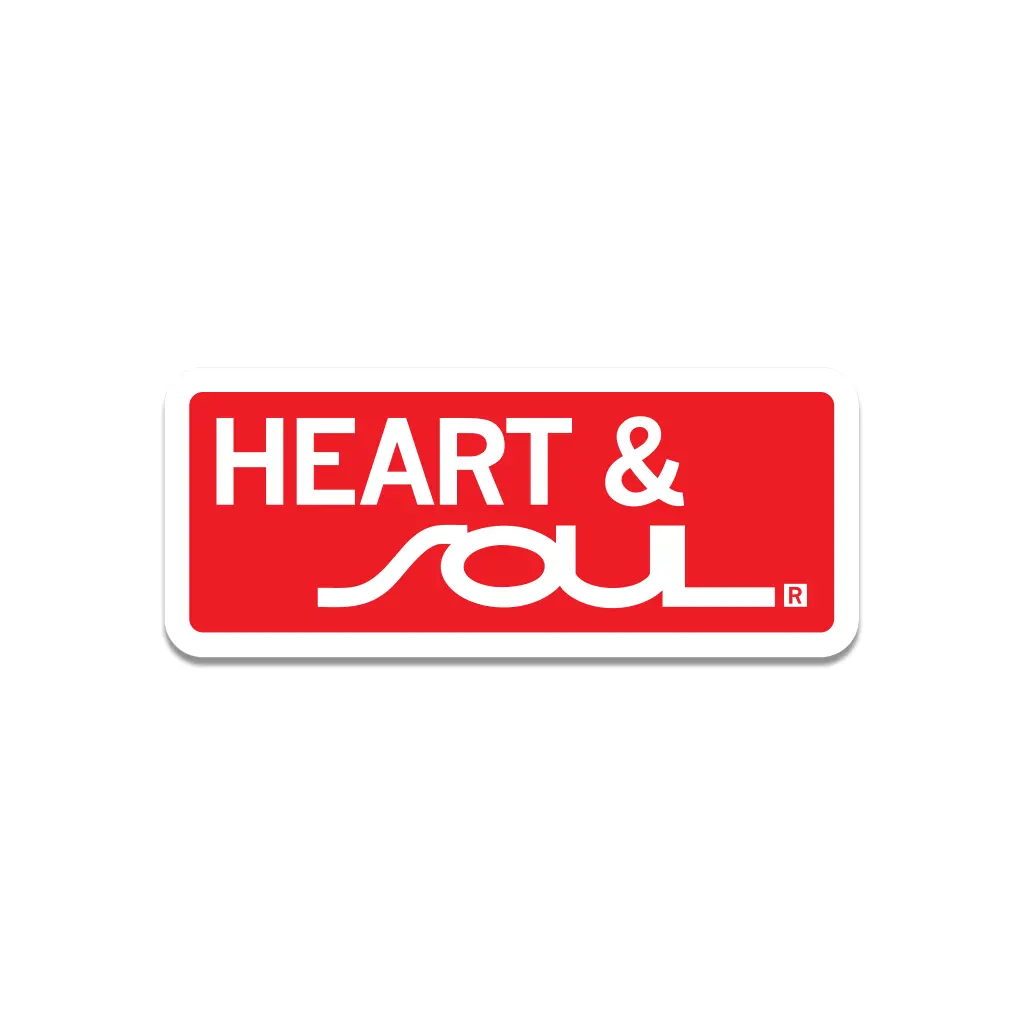 Heart & Soul Die-Cut Sticker 1