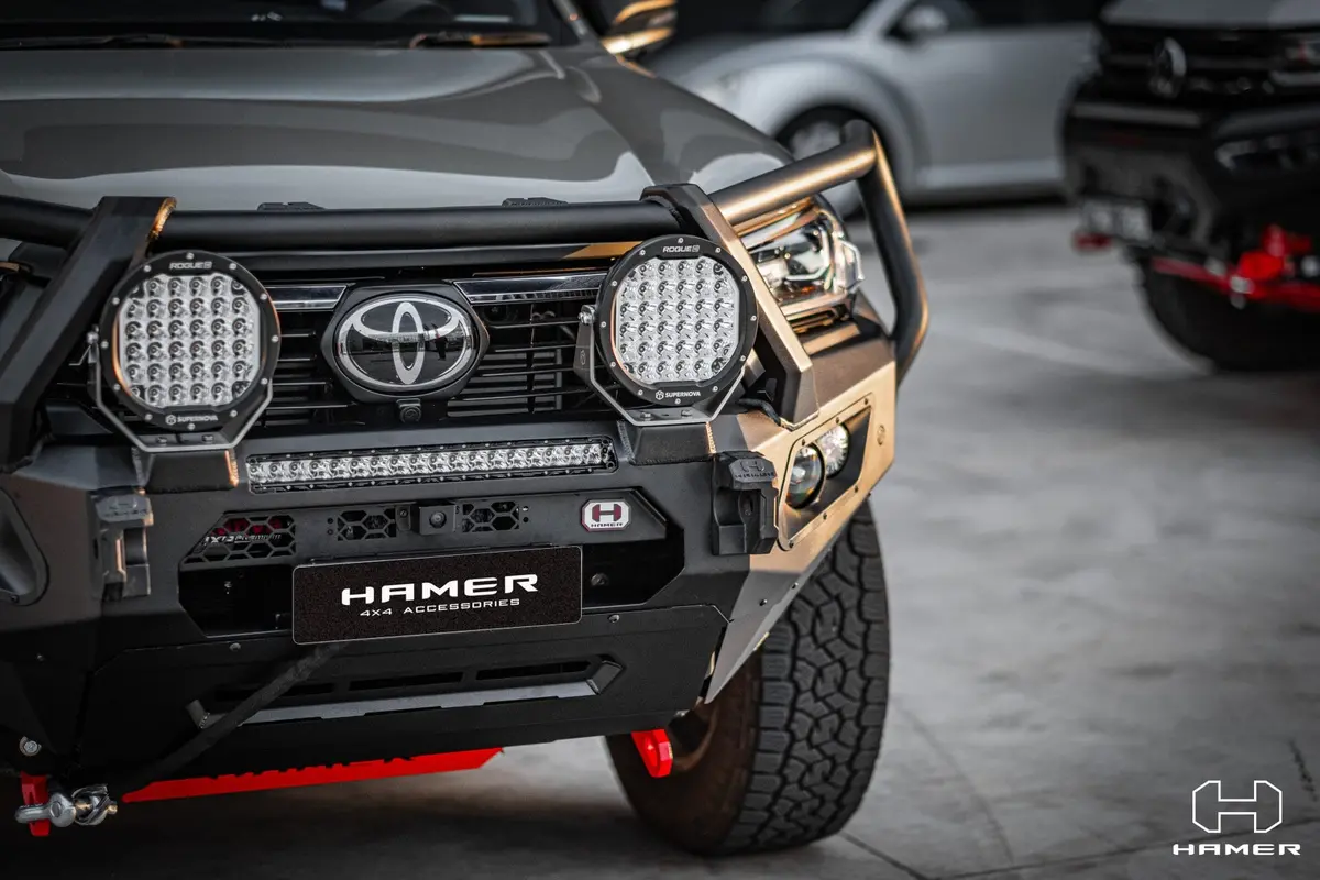 Hamer King Series Plus Bull Bar For Hilux Rogue (2023+) 1