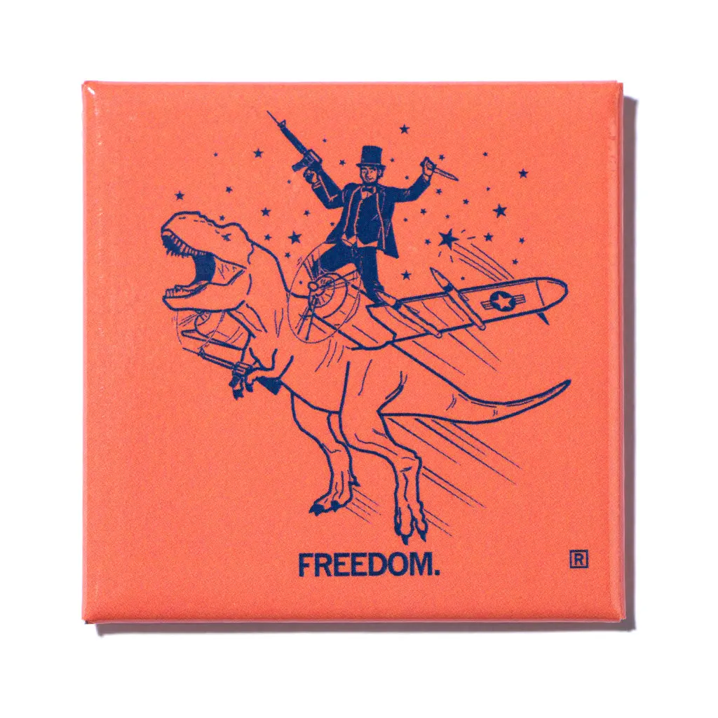 Freedom Metal Magnet 1