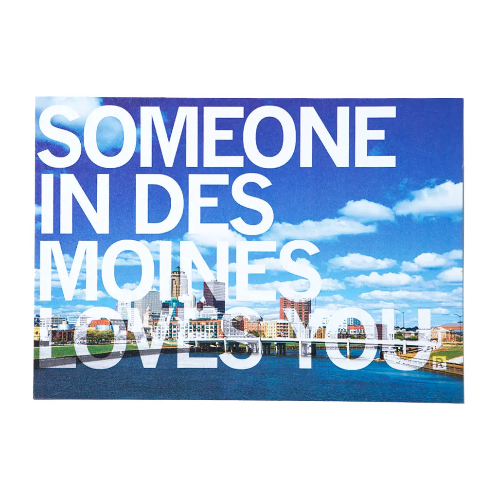 Someone Loves You Dm City Postcard 1