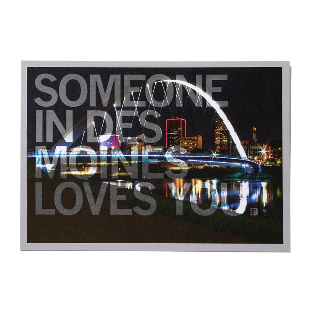 Someone Loves You Dm Night Time Postcard 1