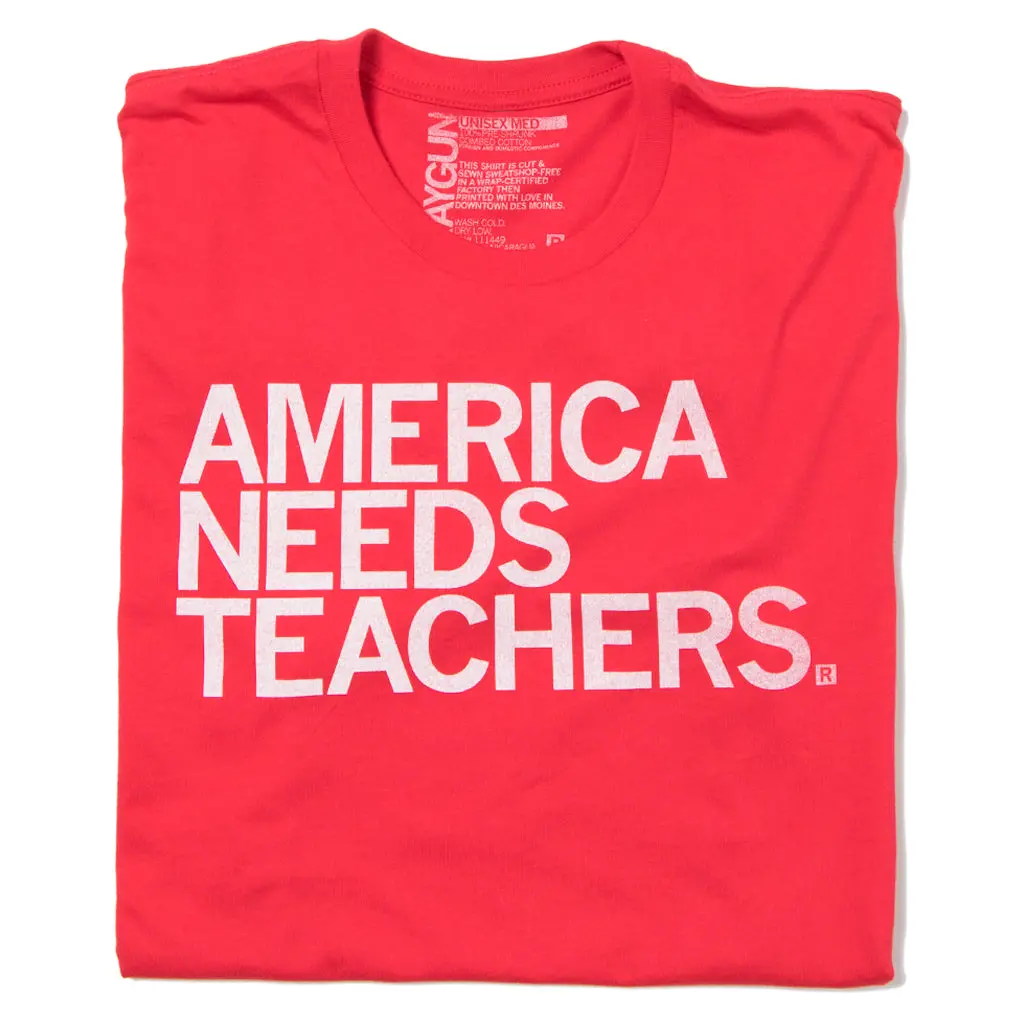 America Needs Teachers Red 1