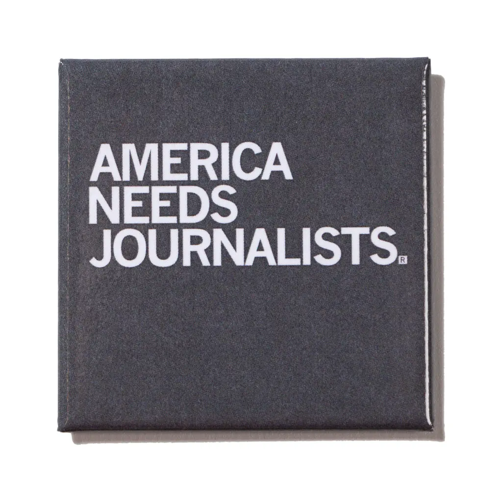 America Needs Journalists Metal Magnet 1