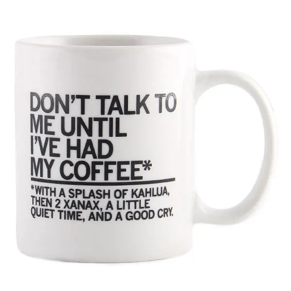 Coffee, Kahlua, Xanax Mug 1