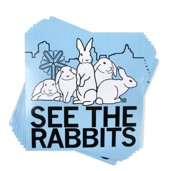 See The Rabbits Sticker 1