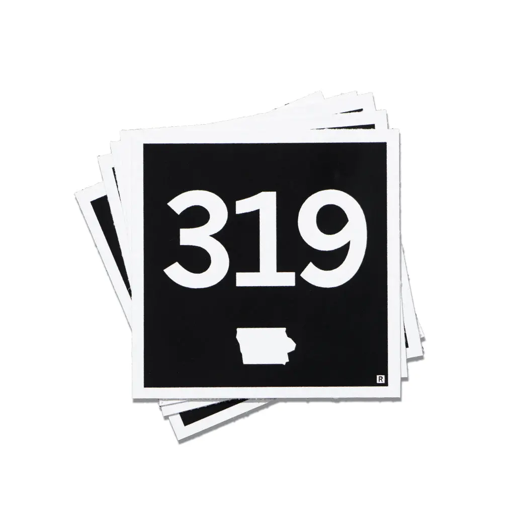 319 Logo Mini Sticker 1