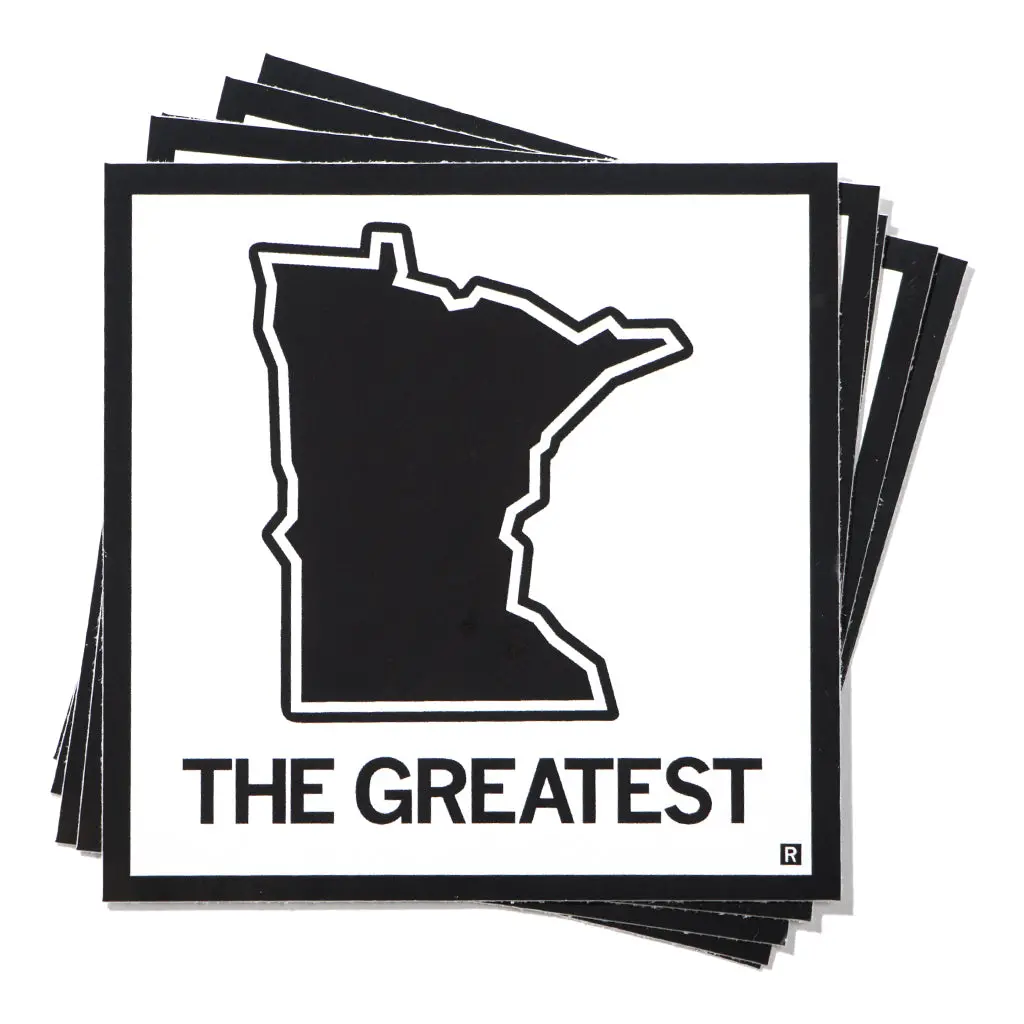 The Greatest - Minnesota Sticker 1