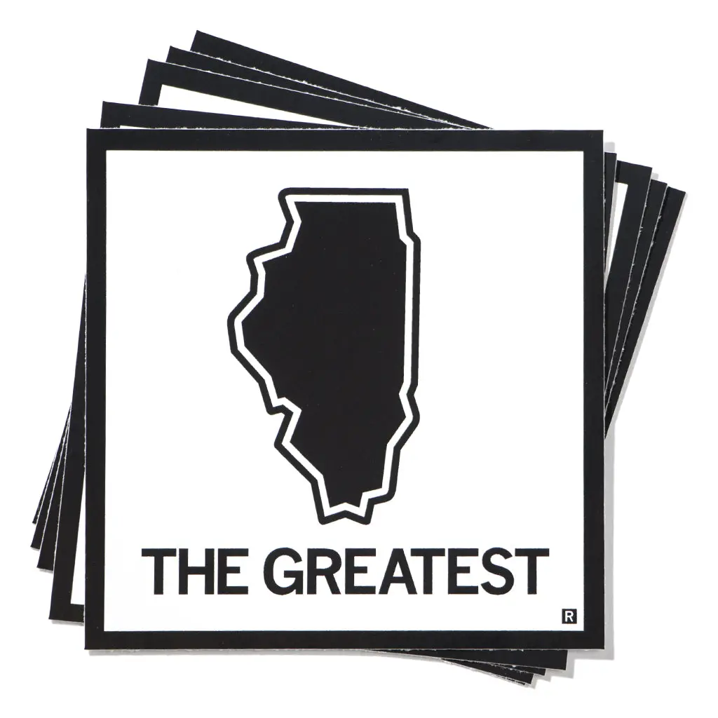 The Greatest - Illinois Sticker 1