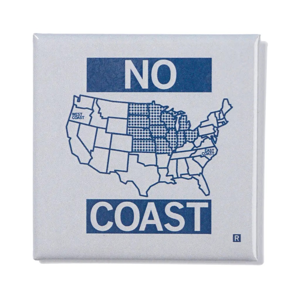 No Coast Metal Magnet 1