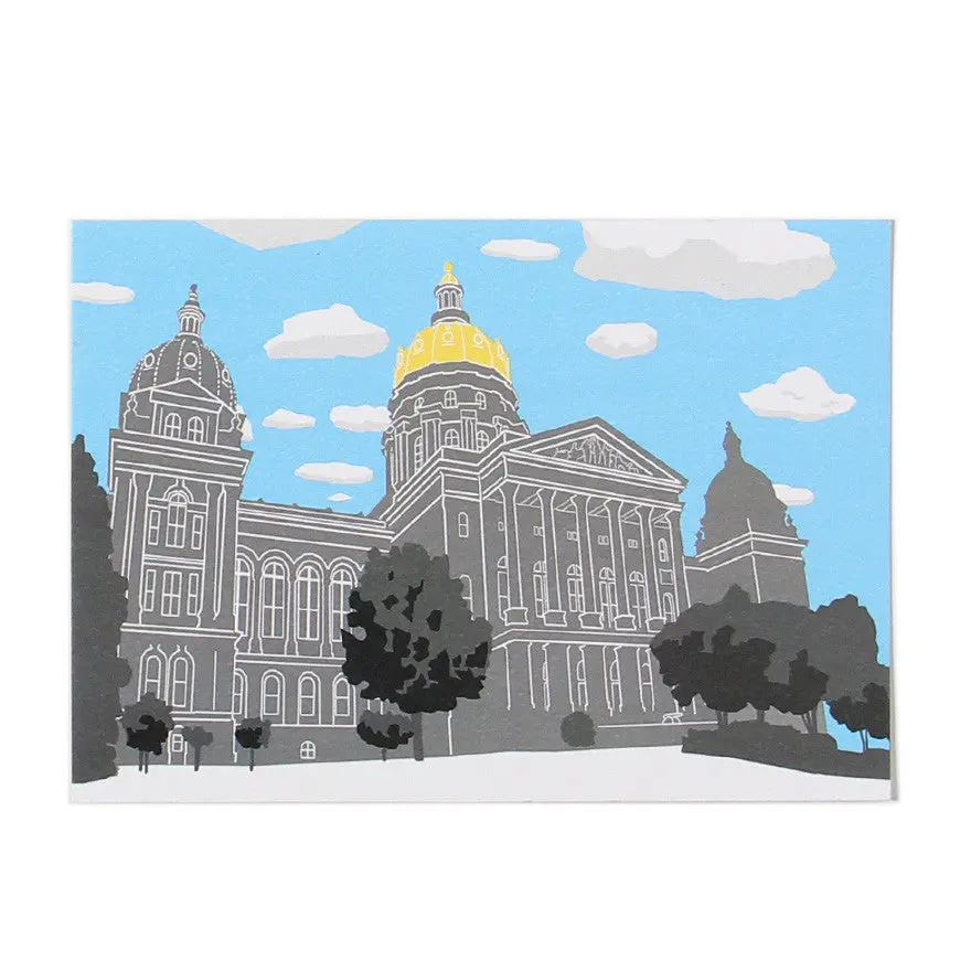 Iowa Capitol Postcard 1