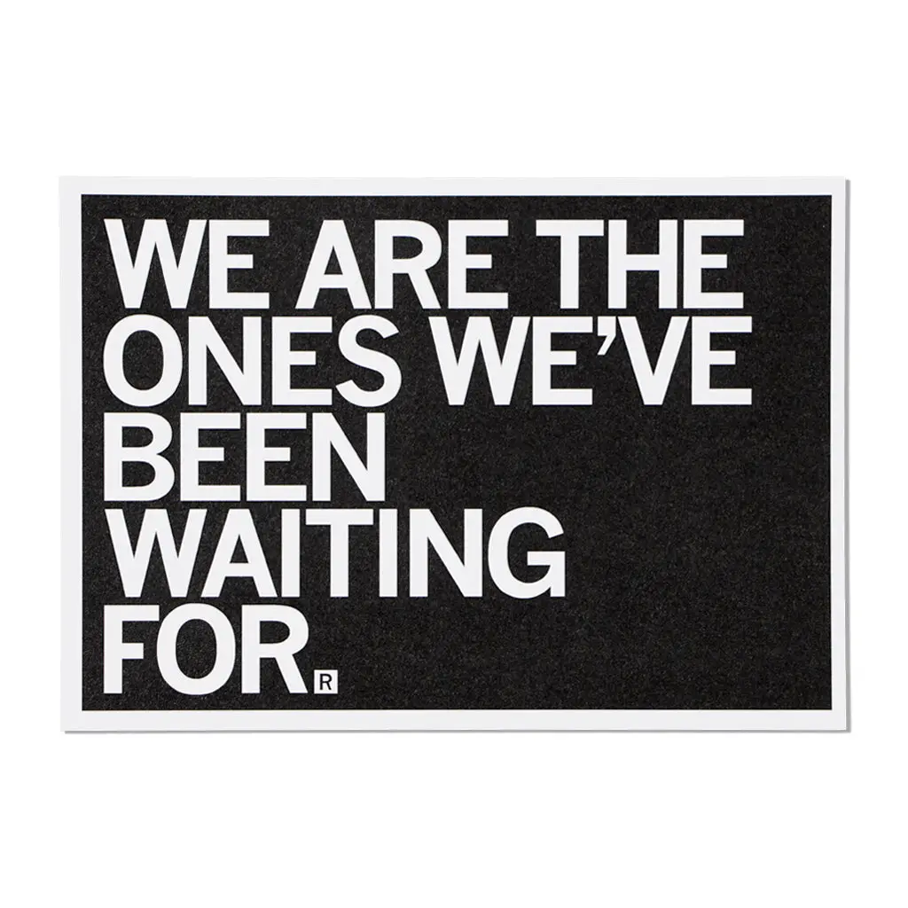 We Are The Ones Postcard 1