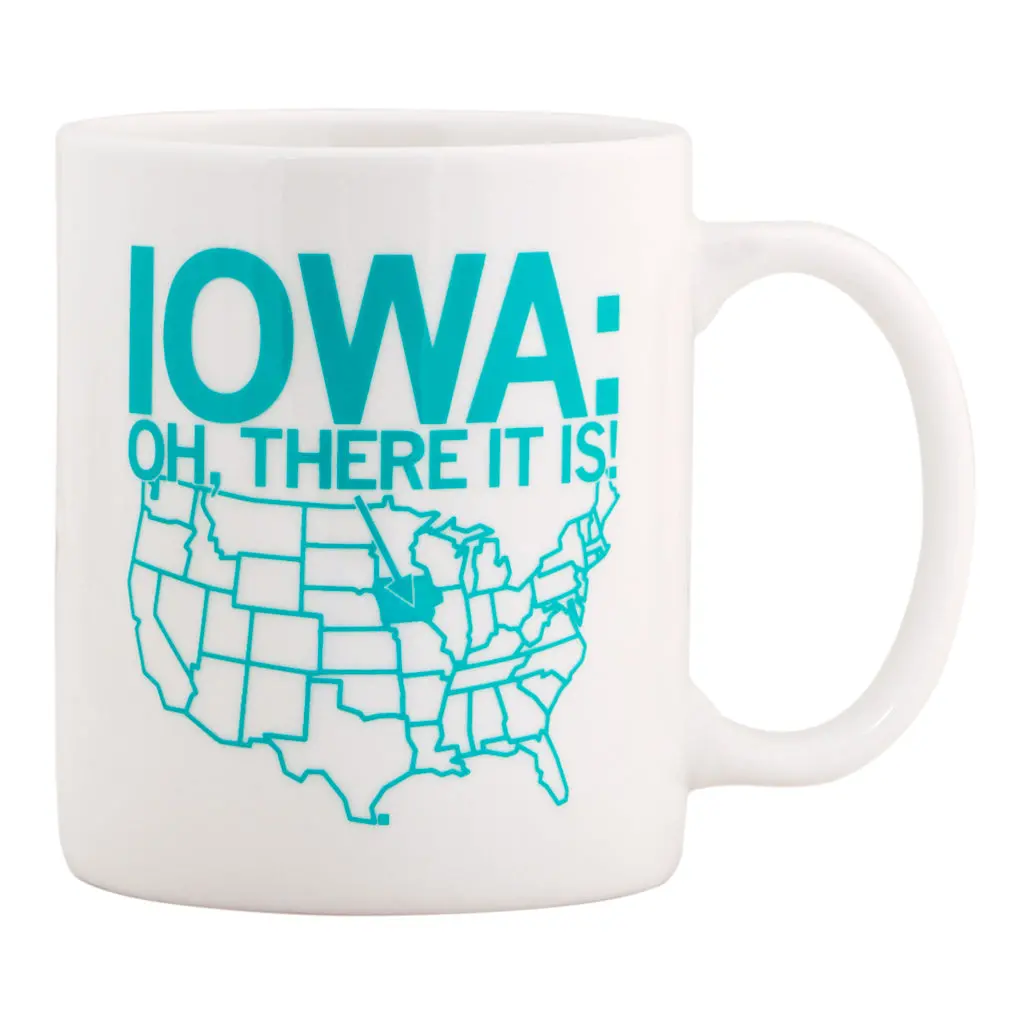 Iowa, Oh There It Is! Mug 1