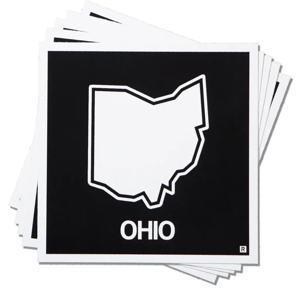 Ohio Outline Sticker 1
