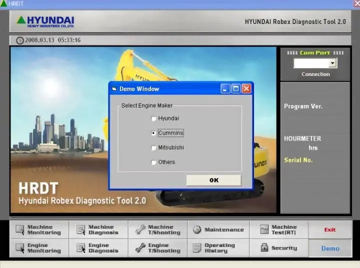 Hyundai Robex Diagnostic Software Hrdt 2.0 - Full Online Installation Service Included ! 1